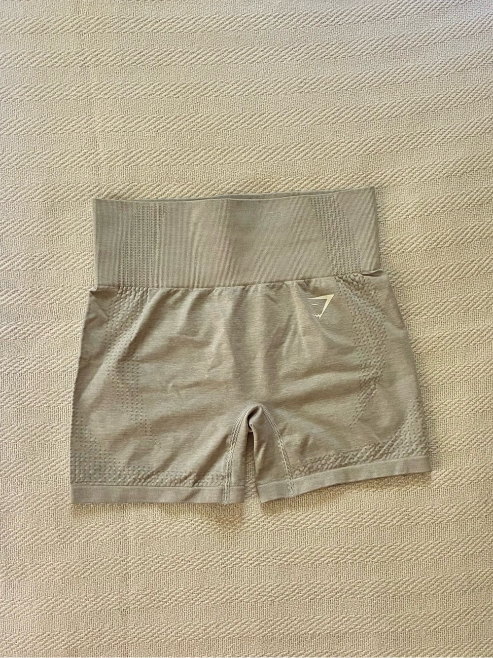 Gymshark Vital Seamless Light Gray Shorts Estimated Size Small